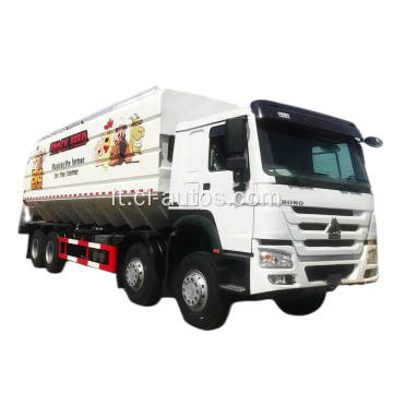 8x4 40 cbm alimentazione coclea bulker camion pollame